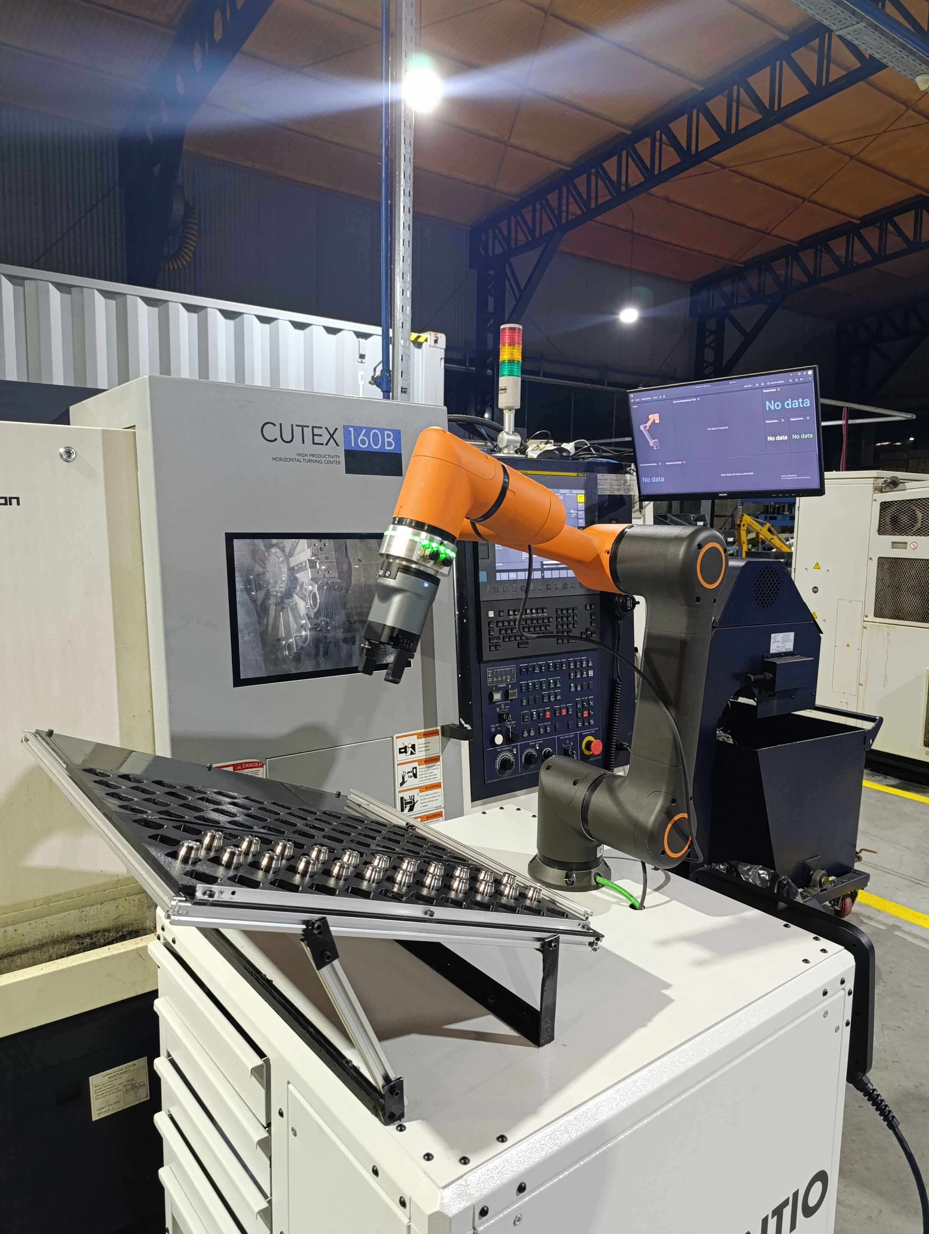 Celda Robot CNC